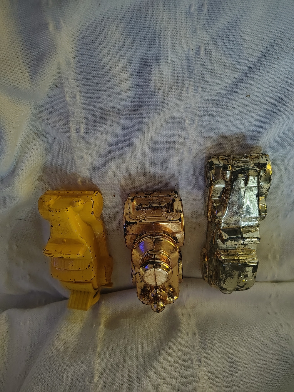 Lot of 3 Vintage Avon After Shave Decanters Bottles -Empty
